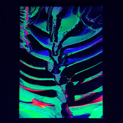 9x12 "Dragon Scales" Painting