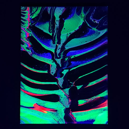 9x12 "Dragon Scales" Painting