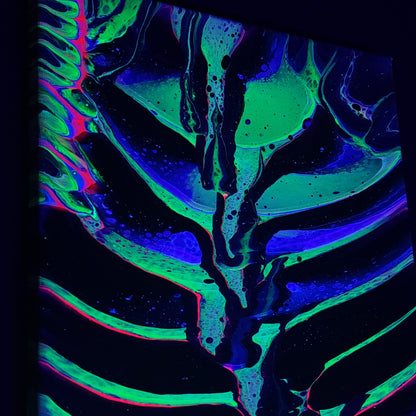 9x12 "Dragon Scales" Painting