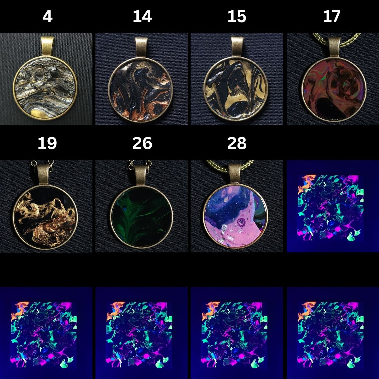 Bronze Pendant Necklaces