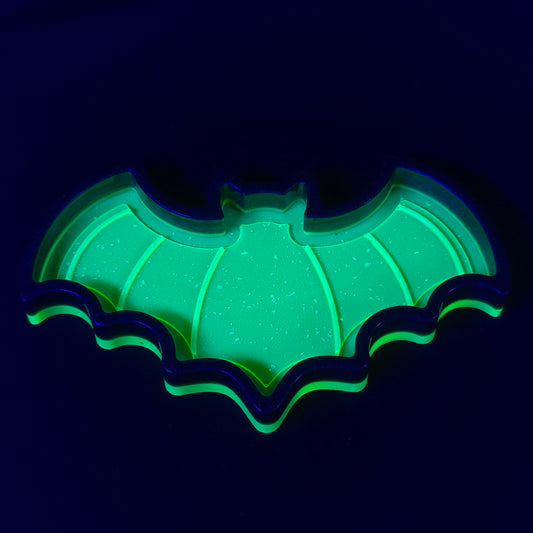 Resin Tray- Neon Green Bat