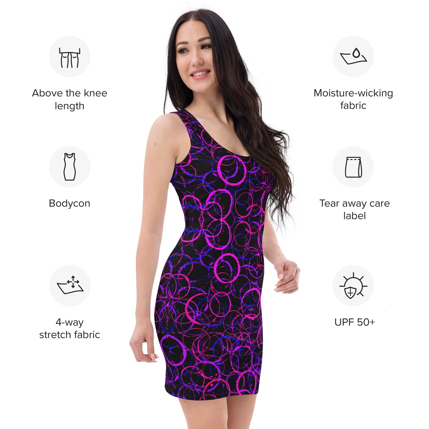 Bubbly 3 Bodycon Dress