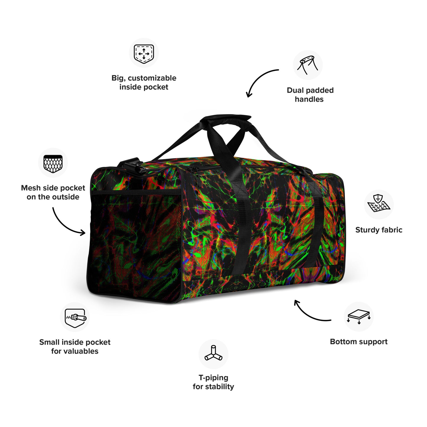 90s Vibe Duffle Bag