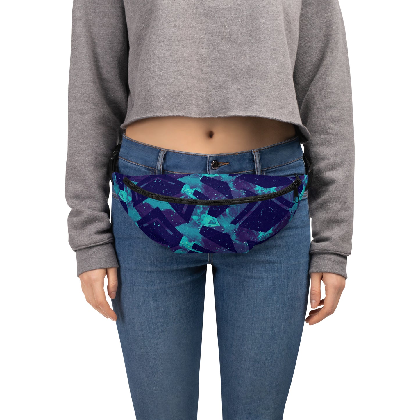 Neon Fracture 3 Fanny Pack