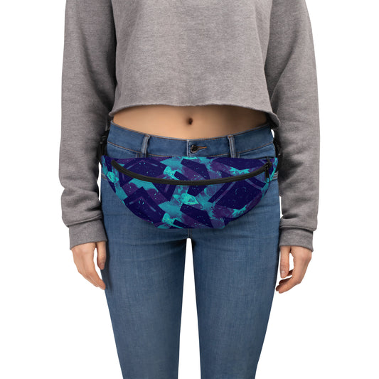 Neon Fracture 3 Fanny Pack