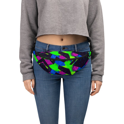 Neon Fracture 2 Fanny Pack