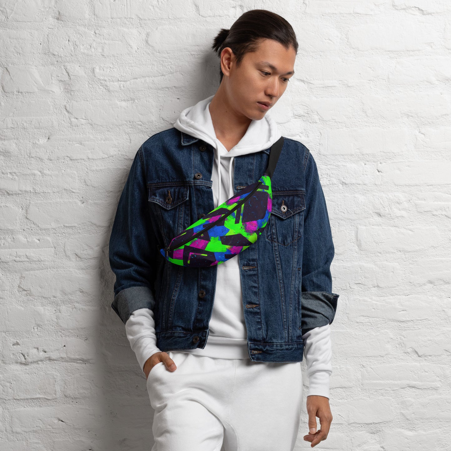 Neon Fracture 2 Fanny Pack