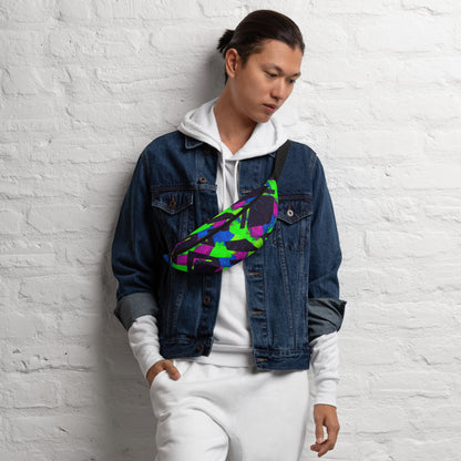 Neon Fracture 2 Fanny Pack