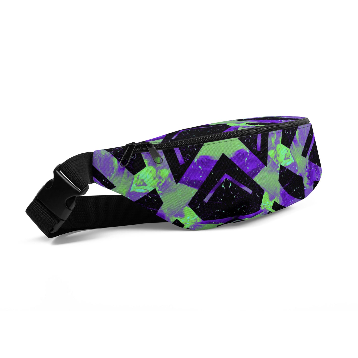 Neon Fracture 4 Fanny Pack
