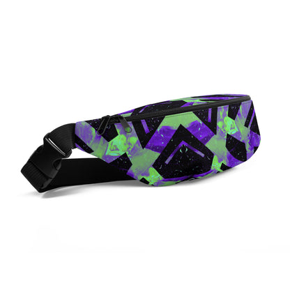 Neon Fracture 4 Fanny Pack