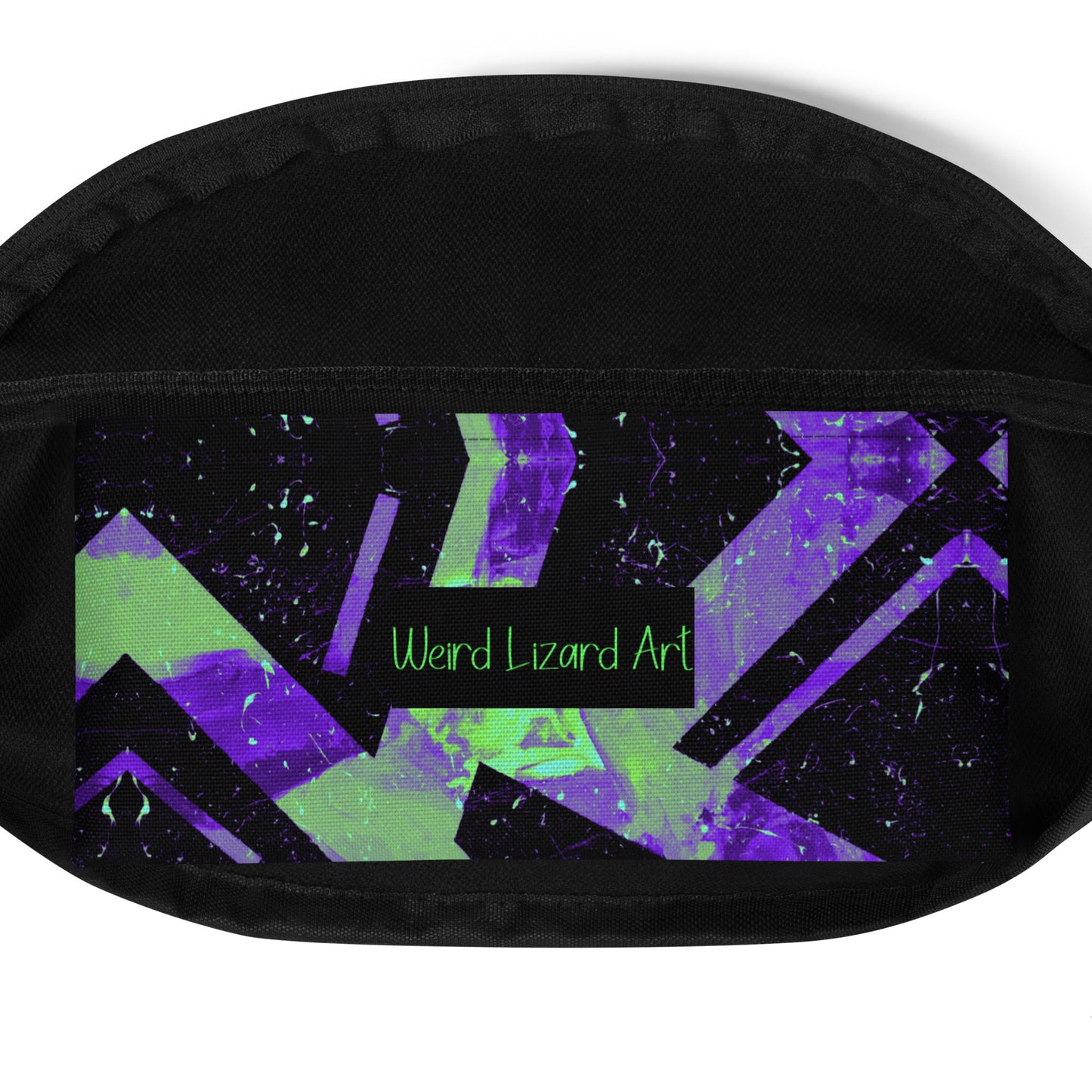 Neon Fracture 4 Fanny Pack