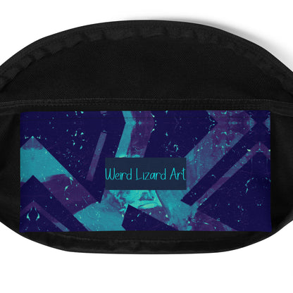 Neon Fracture 3 Fanny Pack