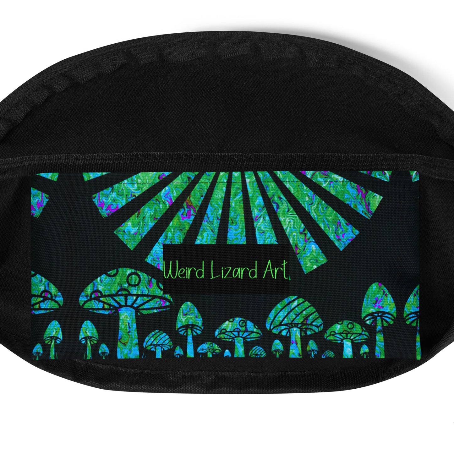Sunshine & Shrooms (Green) Fanny Pack