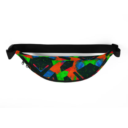 Neon Fracture Fanny Pack
