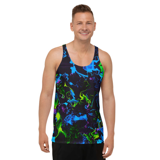 Neon Vapors 2 Unisex Tank Top