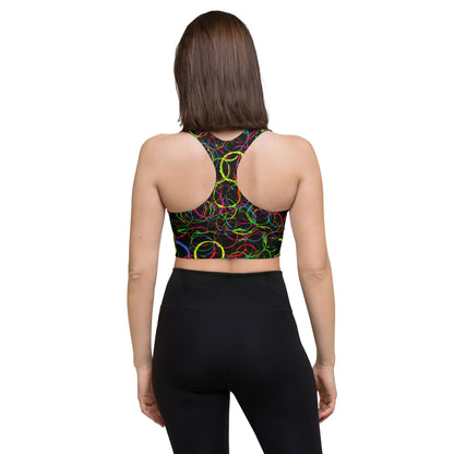 Bubbly Recycled Longline Sports Bra
