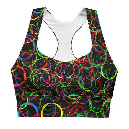 Bubbly Recycled Longline Sports Bra
