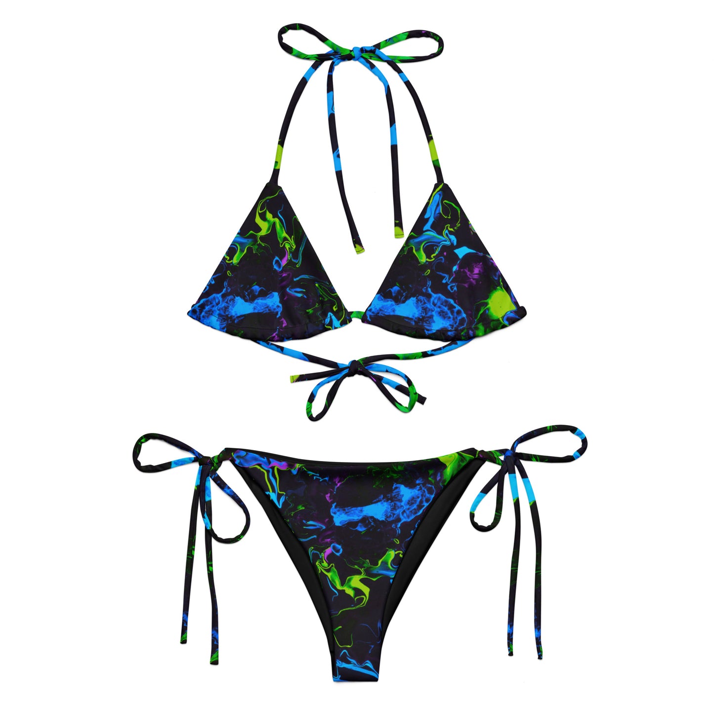 Neon Vapors 2 String Bikini