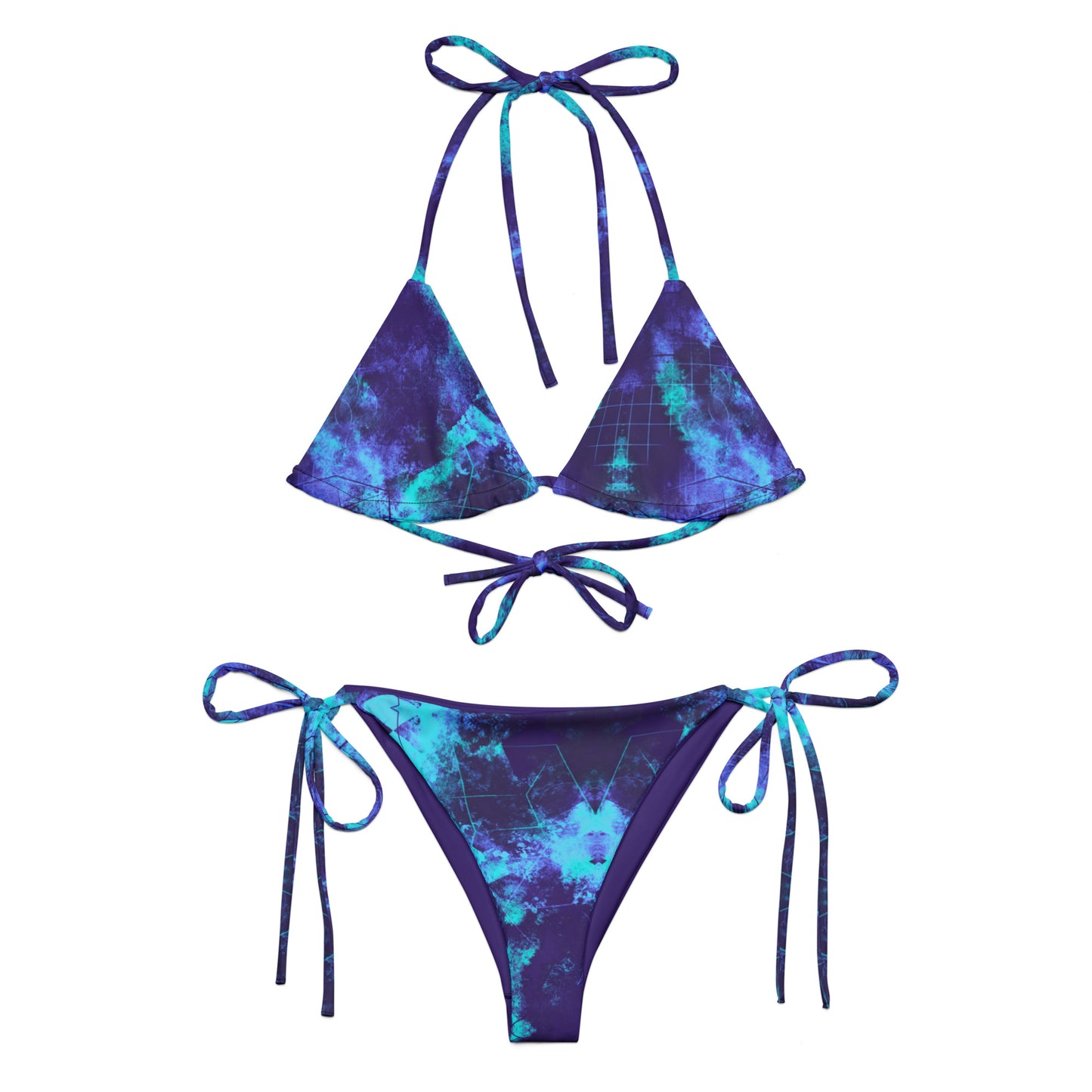 Dimensional Rift Recycled String Bikini