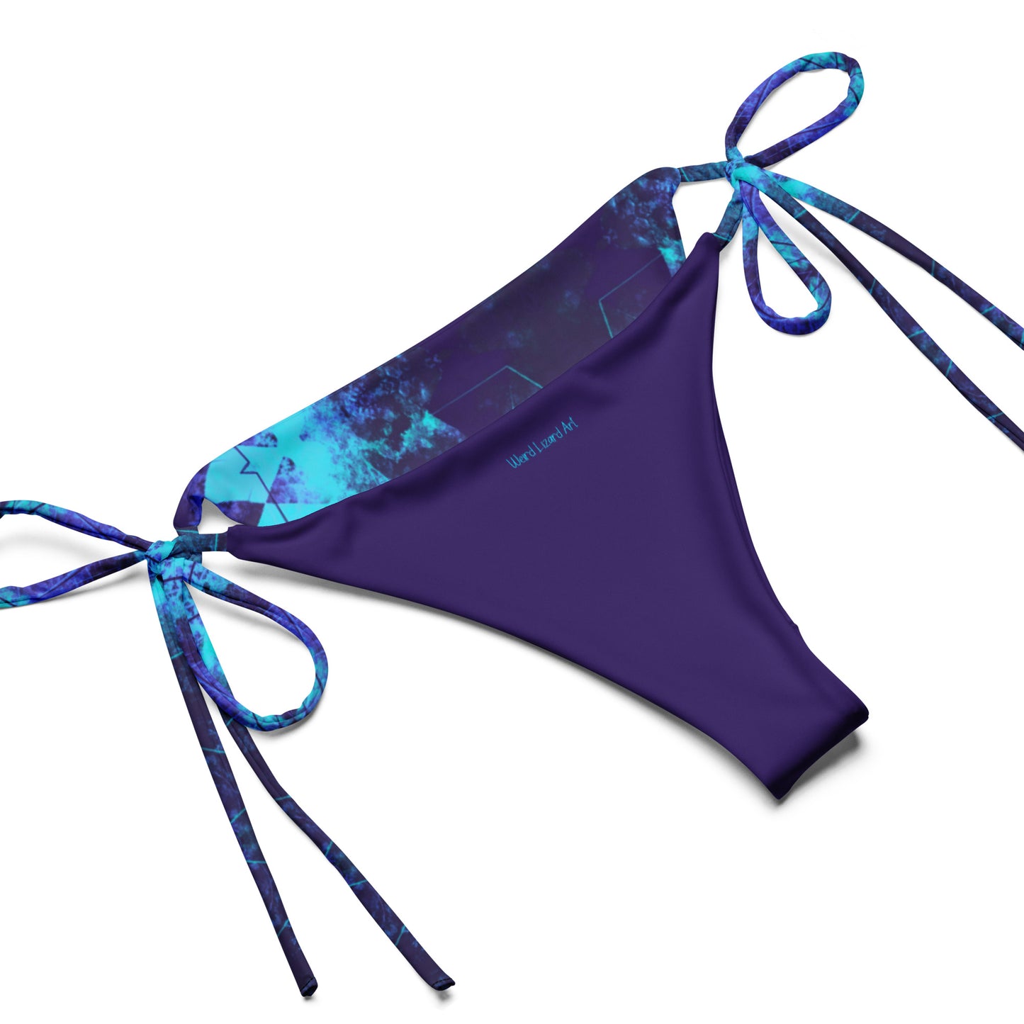 Dimensional Rift Recycled String Bikini
