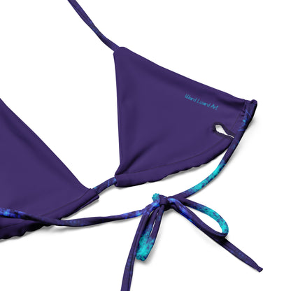 Dimensional Rift Recycled String Bikini
