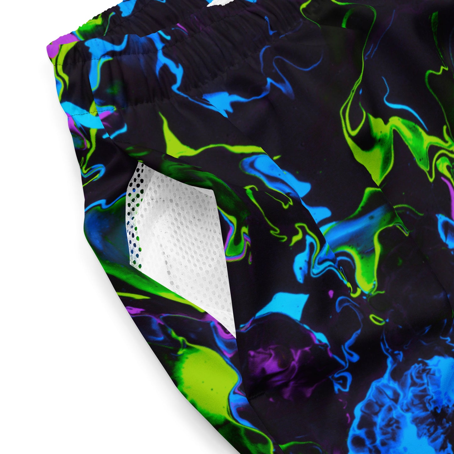 Neon Vapors 2 Recycled Swim Trunks