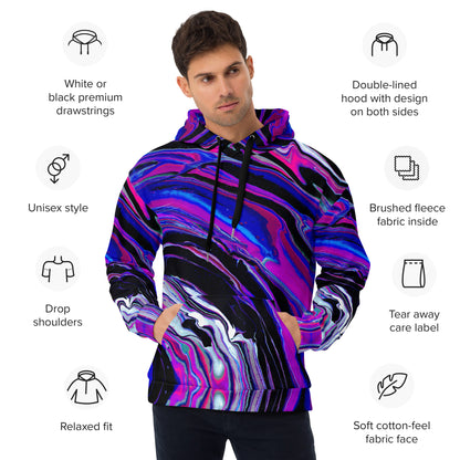 Melted Unisex Hoodie