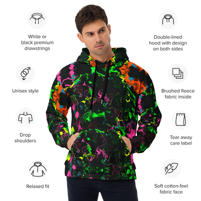 Neon Vapors Unisex Hoodie