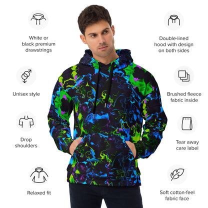 Neon Vapors 2 Unisex Hoodie