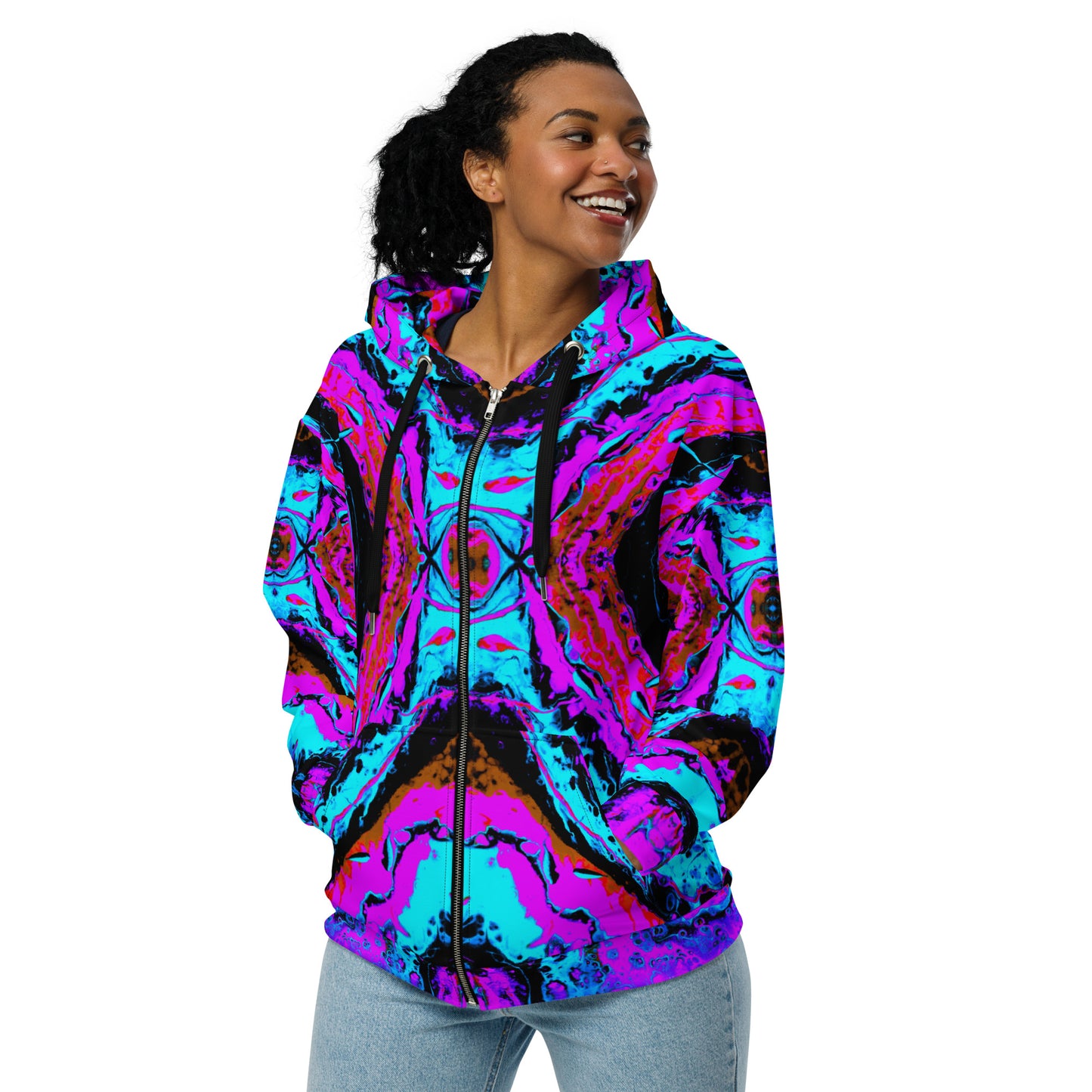 Toxic Decay 2 Unisex Zip Hoodie
