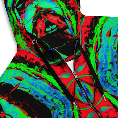 Toxic Decay Unisex Zip Hoodie