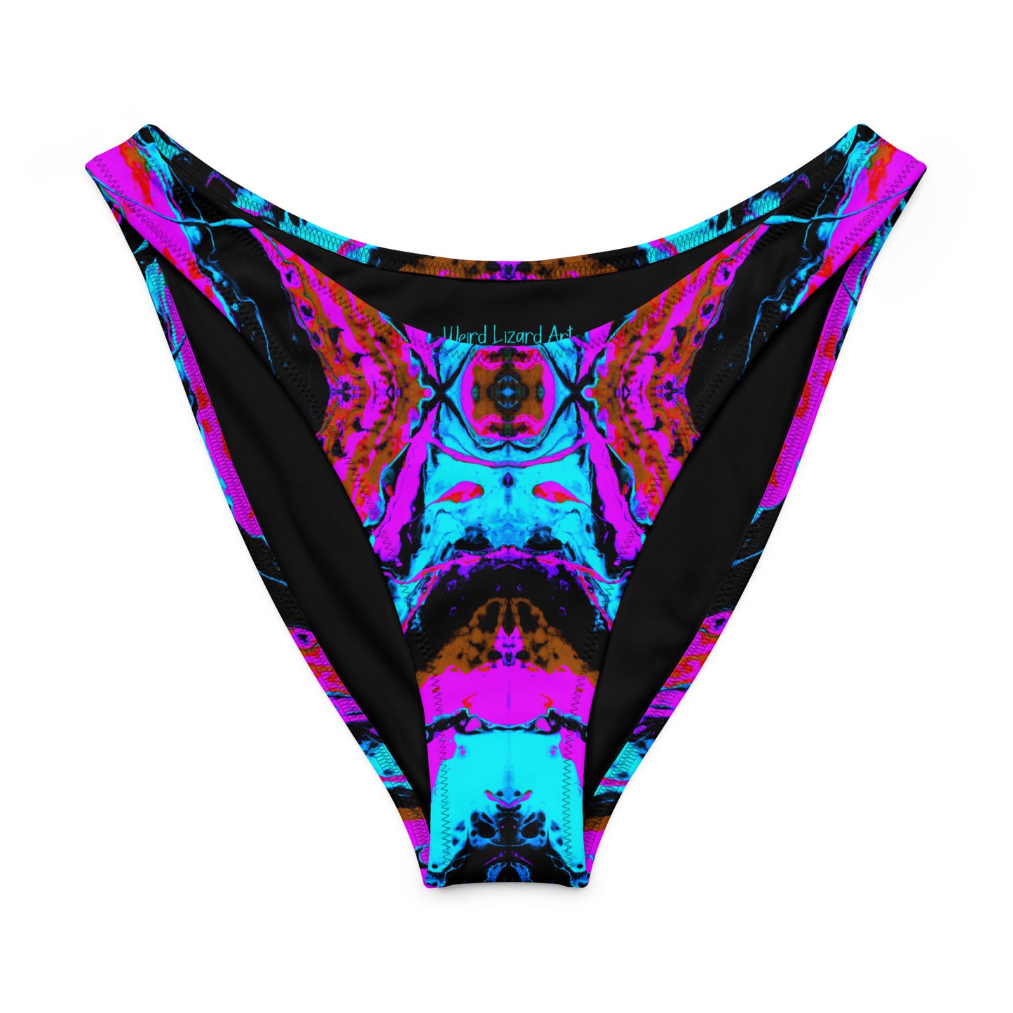 Toxic Decay 2 Recycled V-Cut Bikini Bottom