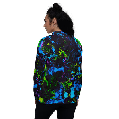 Neon Vapors 2 Unisex Bomber Jacket