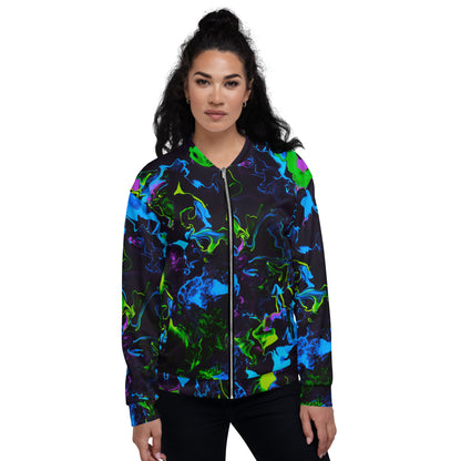 Neon Vapors 2 Unisex Bomber Jacket