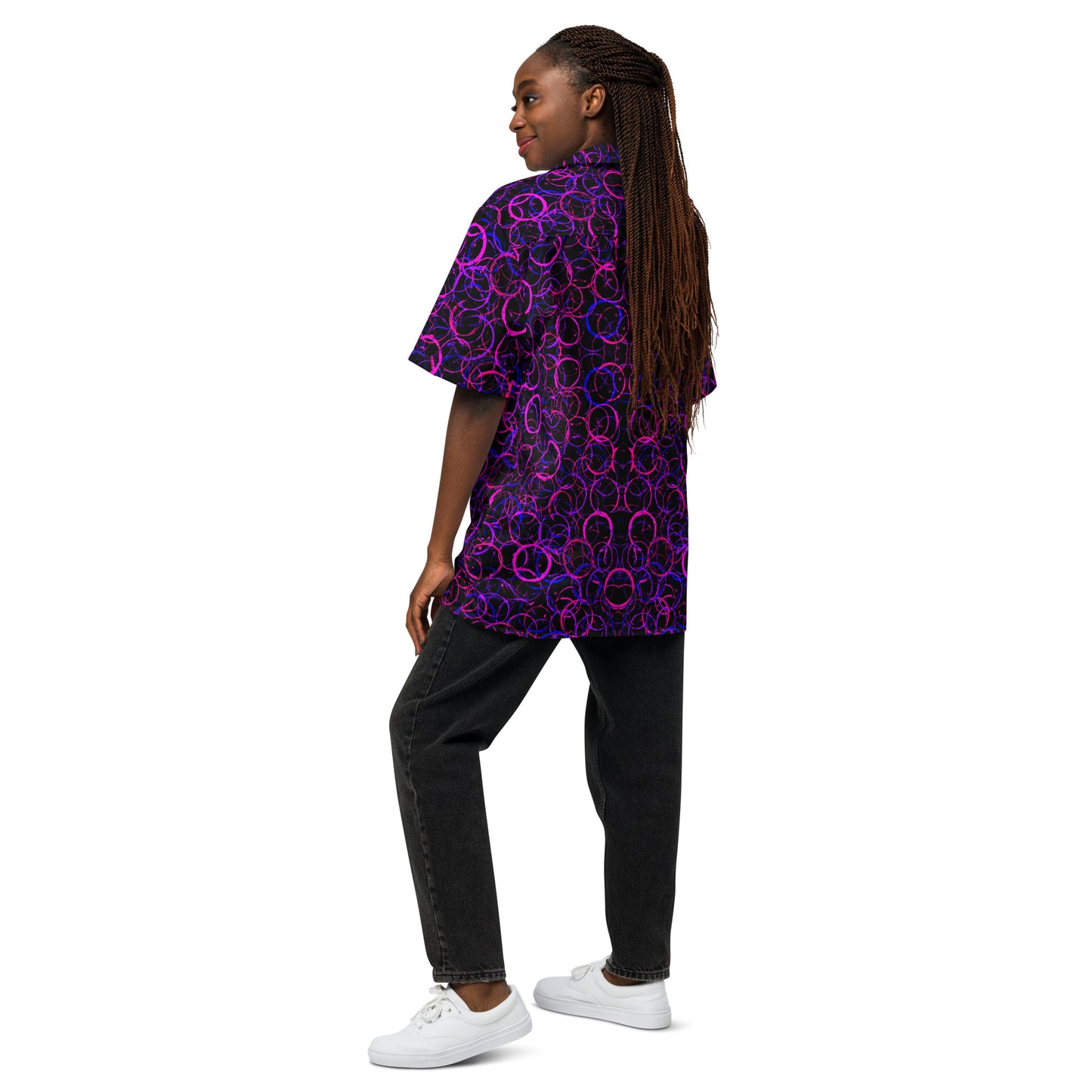 Bubbly 3 Unisex Button Shirt