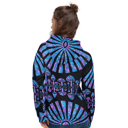 Sunshine & Shrooms (Blue) Unisex Hoodie