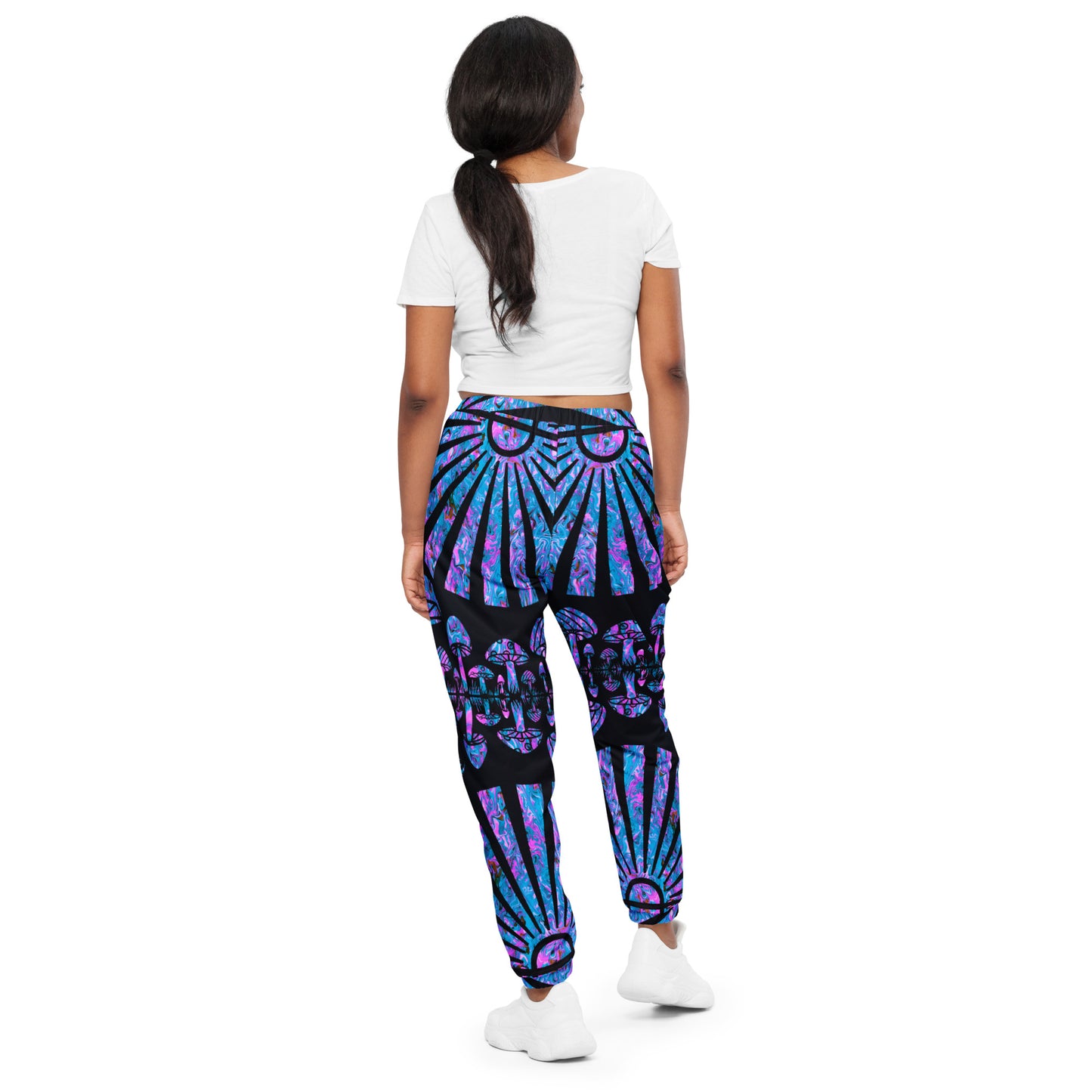 Sunshine & Shrooms (Blue) Unisex Track Pants