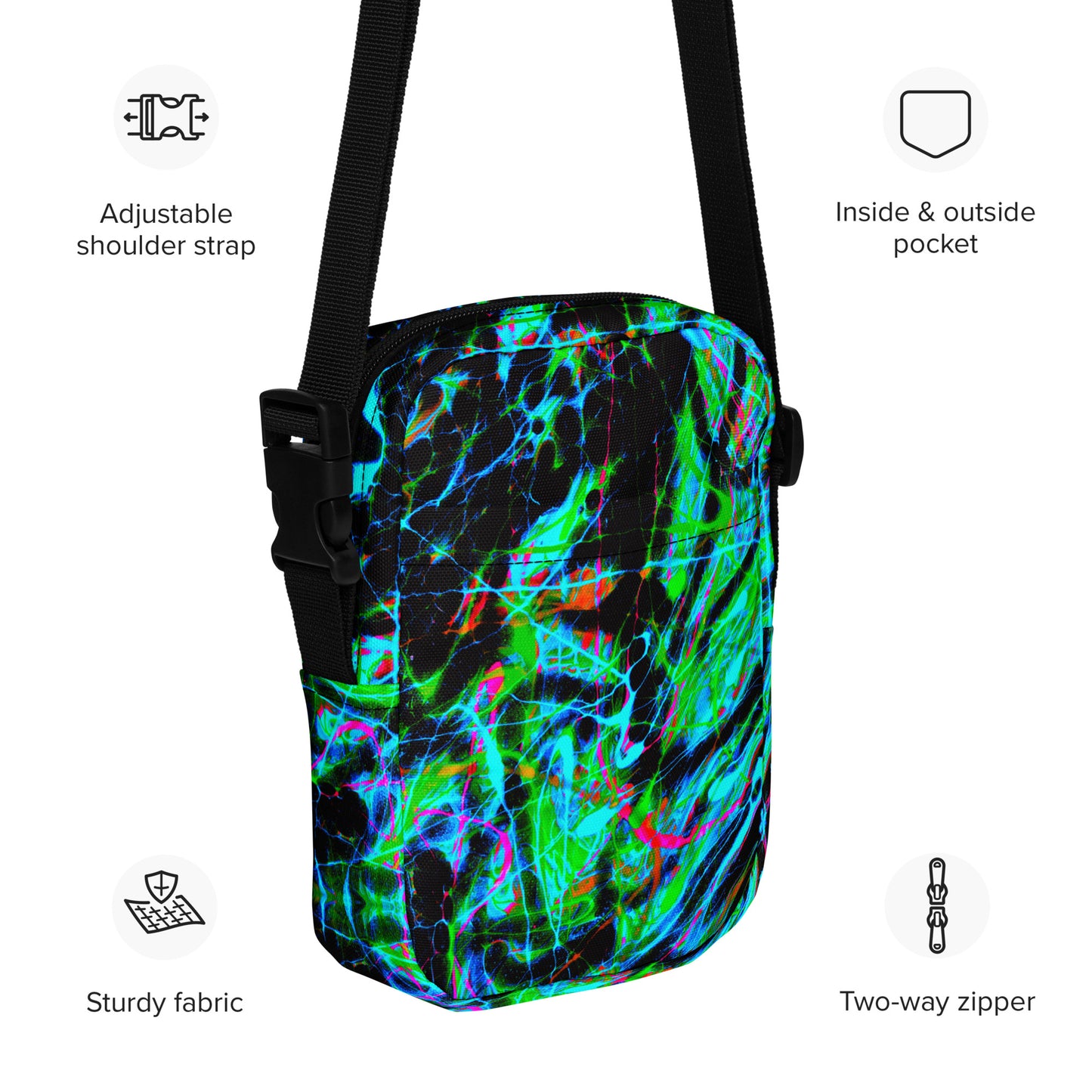 90s Vibe 2 Utility Crossbody Bag