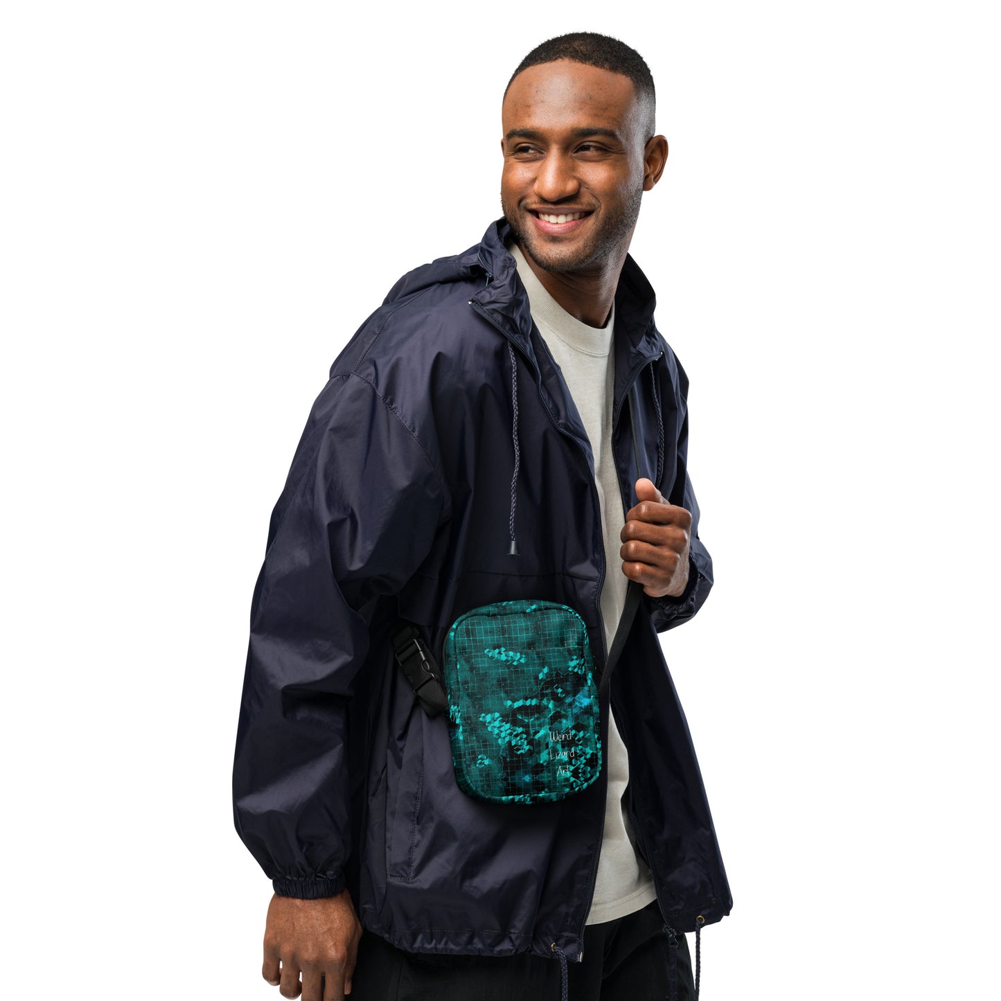 Geomatrix Utility Crossbody Bag