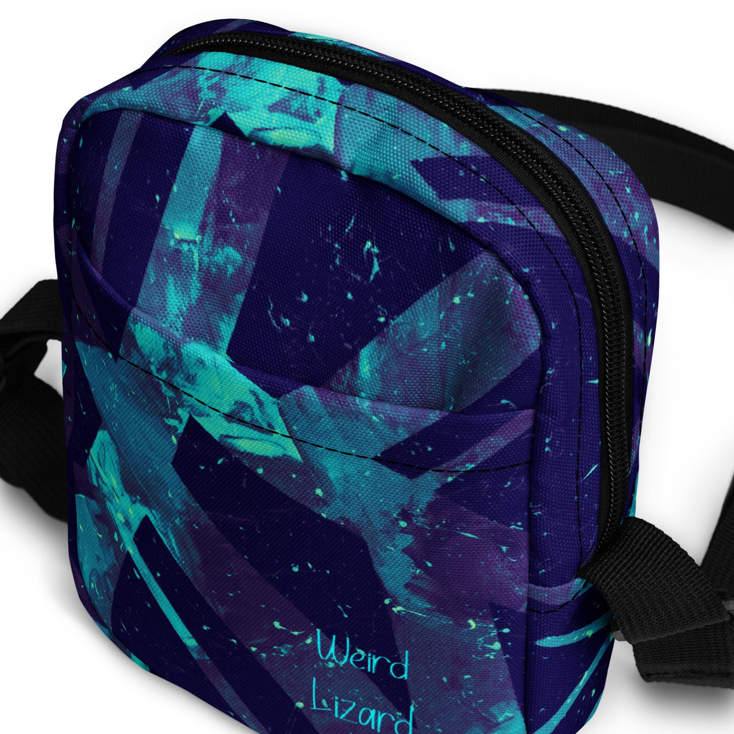 Neon Fracture 3 Utility Crossbody Bag