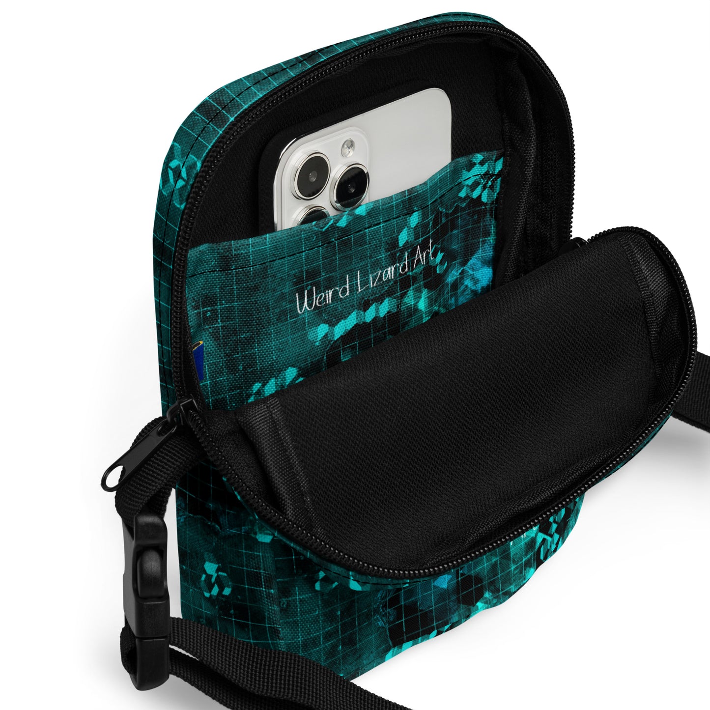 Geomatrix Utility Crossbody Bag
