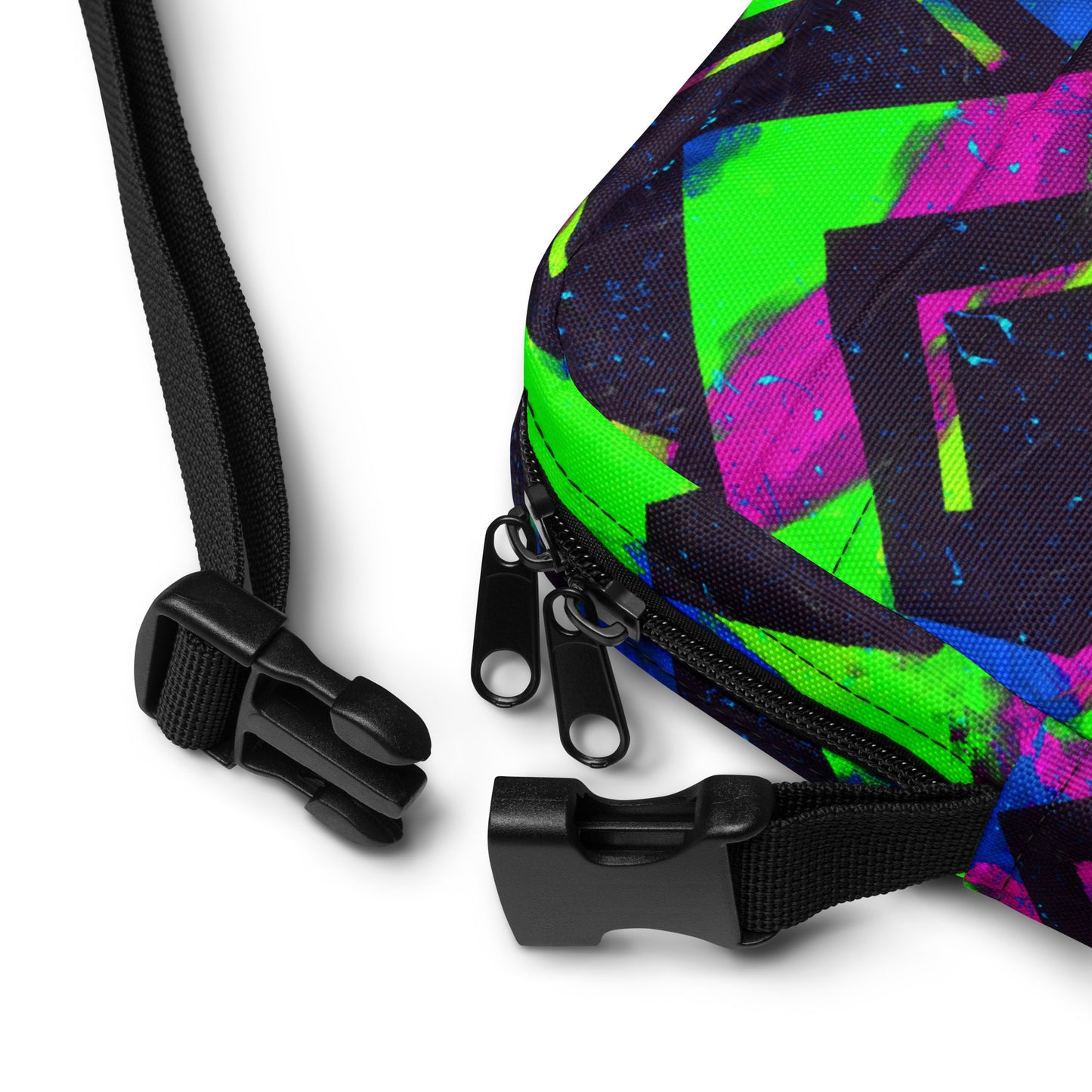Neon Fracture 2 Utility Crossbody Bag