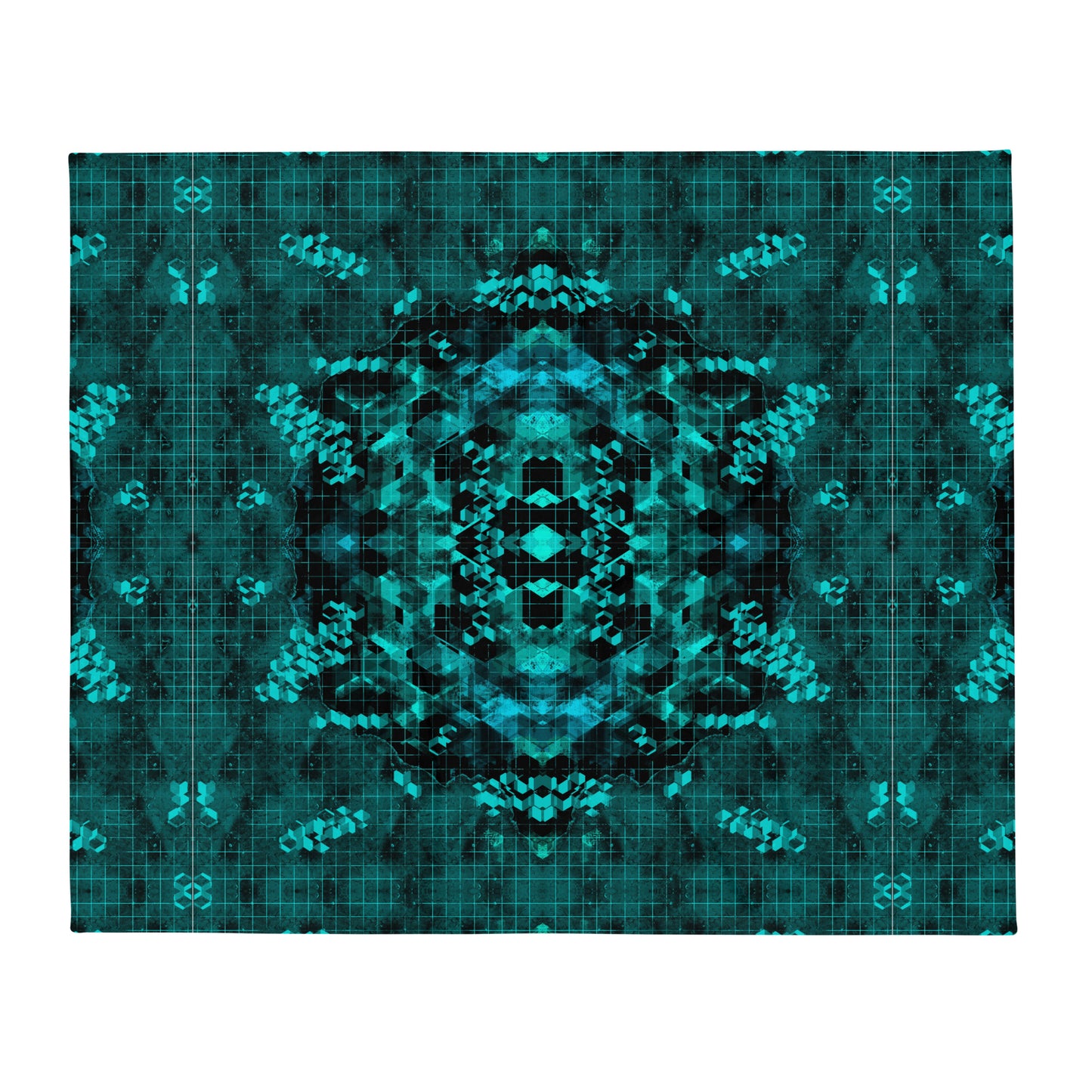 Geomatrix Throw Blanket