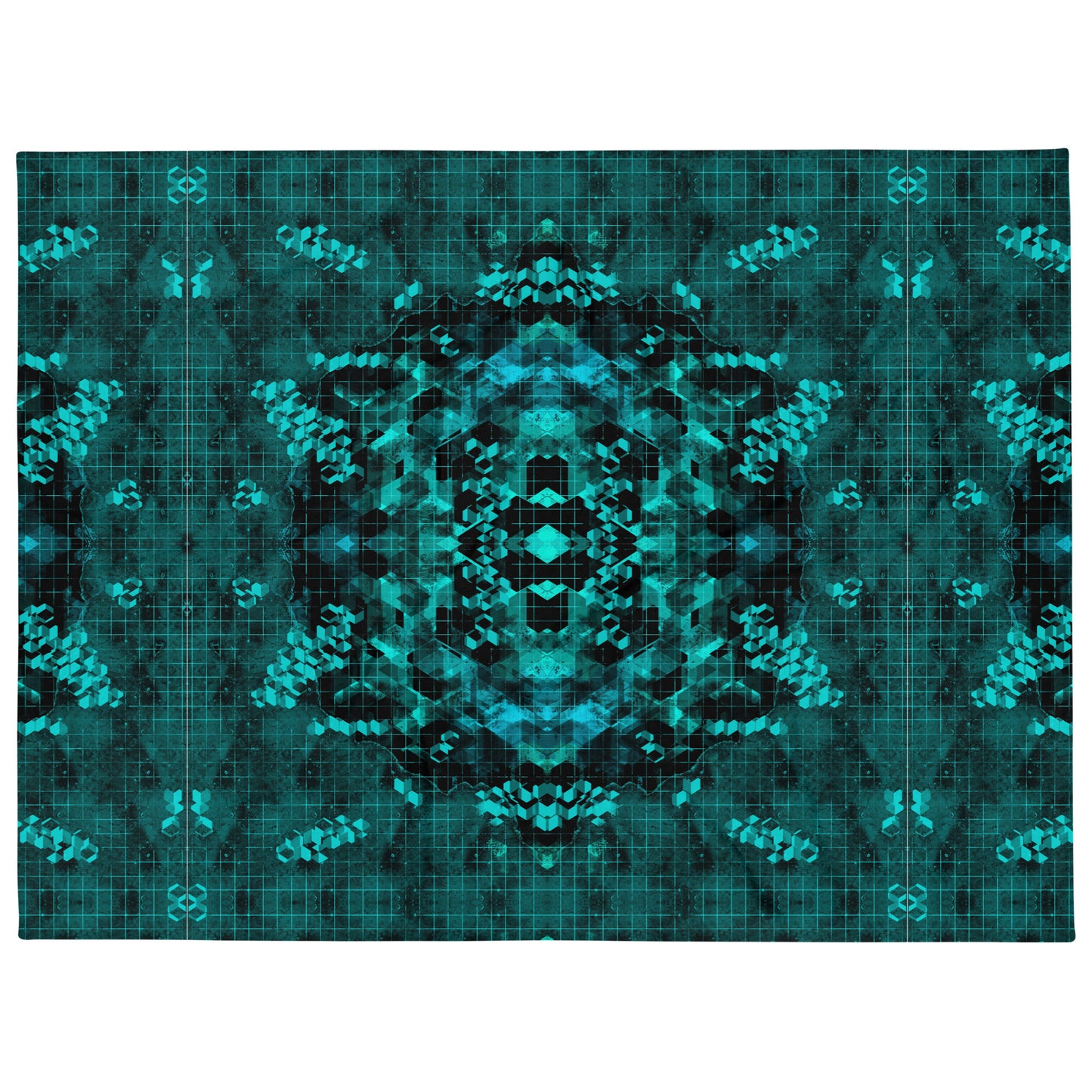 Geomatrix Throw Blanket