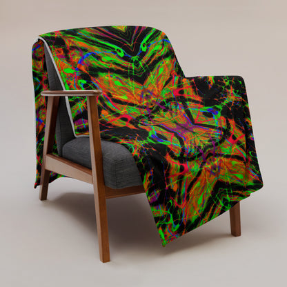90s Vibe Throw Blanket