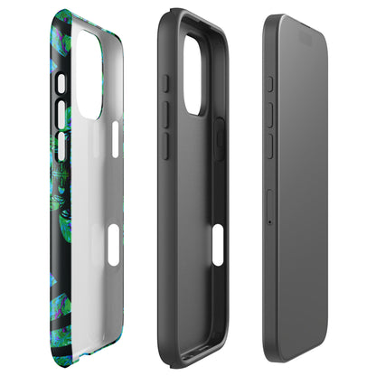 Sunshine & Shrooms (Green) Tough Case for iPhone®