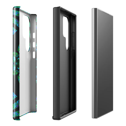 Sunshine & Shrooms (Green) Tough Case for Samsung®